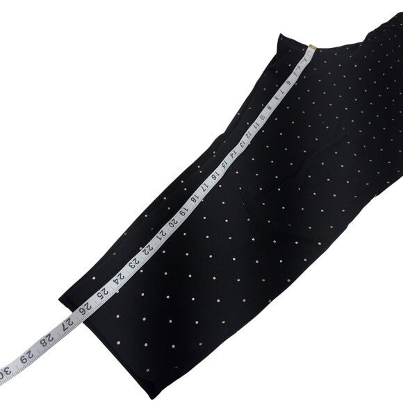 Philosophy Womens Polka Dot Pants SZ 3X Black/Metallic Dot Pattern - Picture 7 of 11